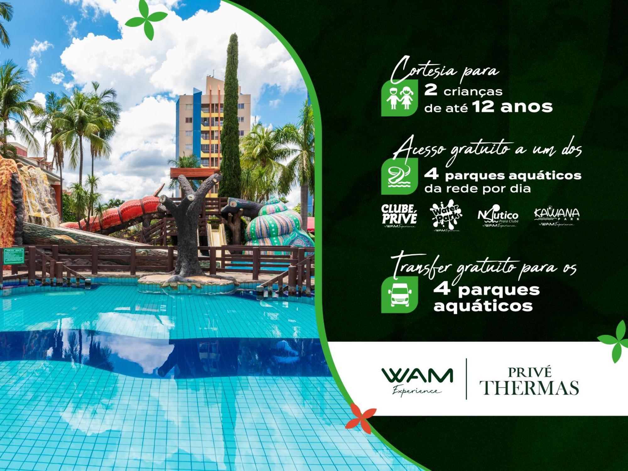 Prive Thermas Hotel By Wam Experience Caldas Novas Dış mekan fotoğraf