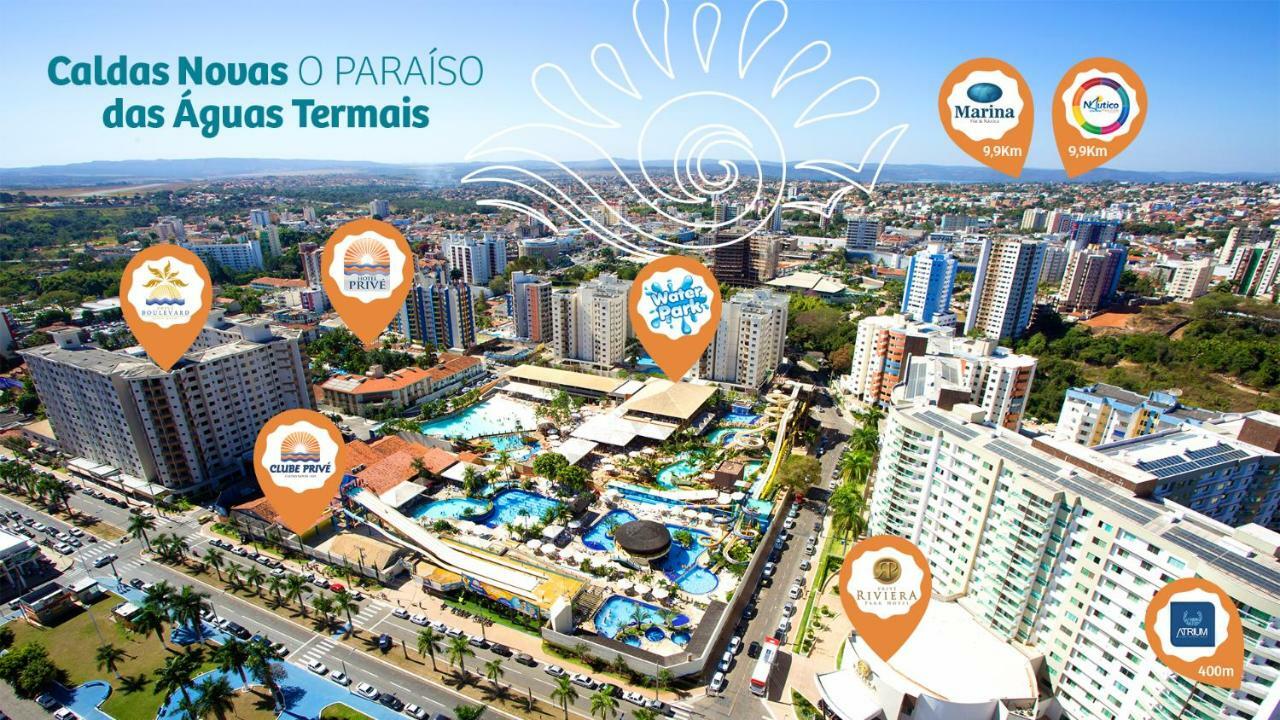 Prive Thermas Hotel By Wam Experience Caldas Novas Dış mekan fotoğraf